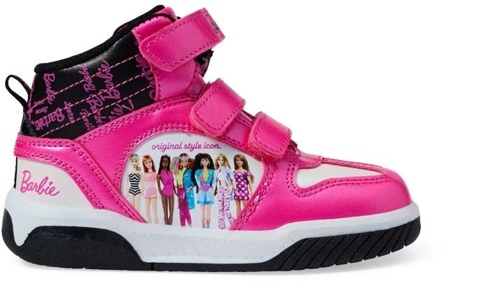 Barbie Kids Tab High Top Casual Shoes