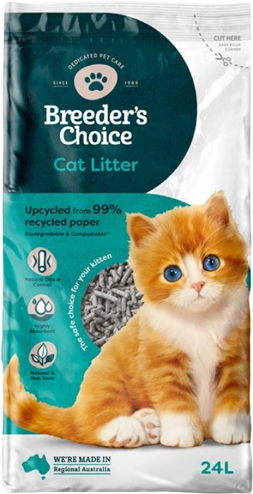 Breeder’s Choice Cat Litter 24-Litre