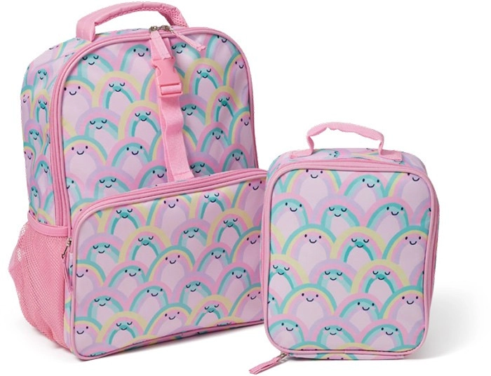 Brilliant Basics 2-Piece Backpack Set - Rainbow