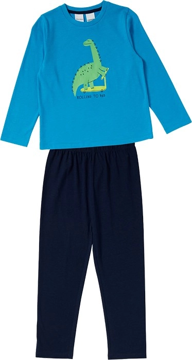 Brilliant Basics Kids Knit Pyjama Set - Navy Blue