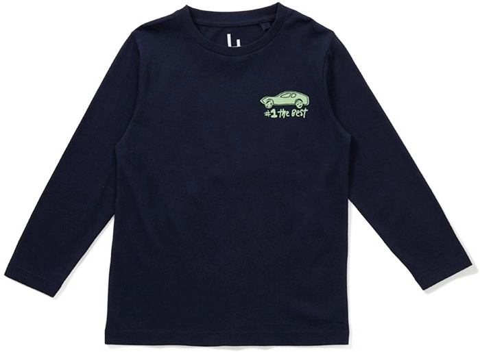 Brilliant Basics Kids Long Sleeve Tee - Dark Navy