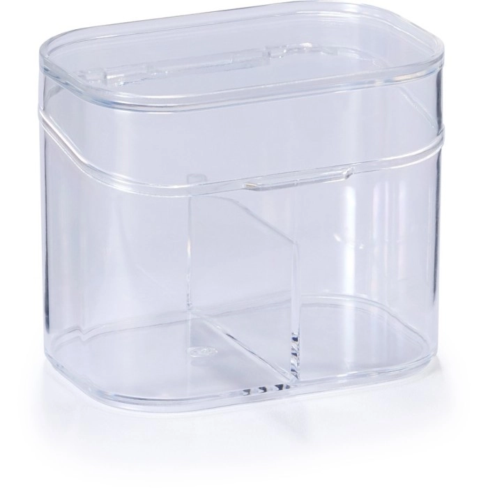 Brilliant Basics Organiser with Lid Small - Clear