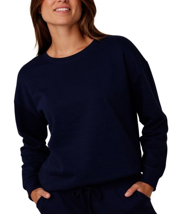 Brilliant Basics Women’s Crew Neck Sweatshirt - Navy