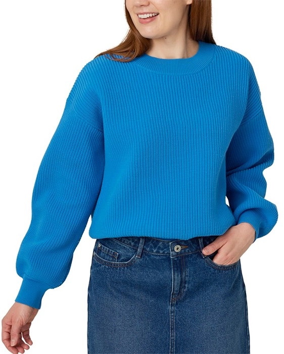 Brilliant Basics Women’s Loose Knit Jumper - Blue