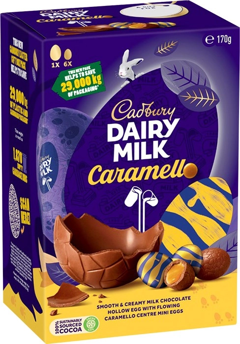 Cadbury Caramello Easter Gift Box 170g