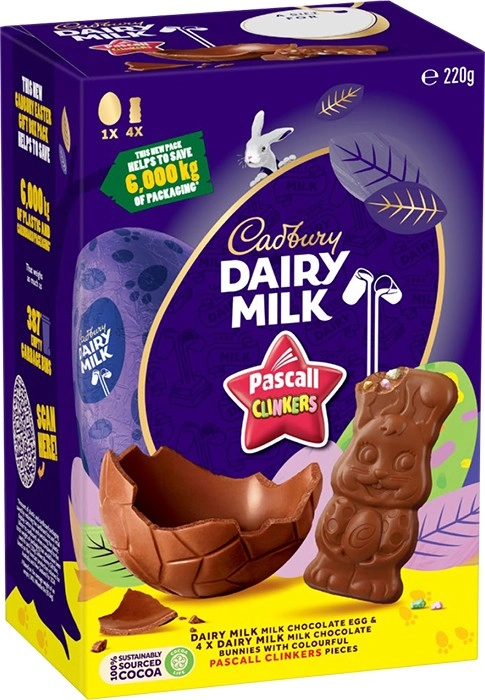 Cadbury Clinkers Bunny Gift Box 220g