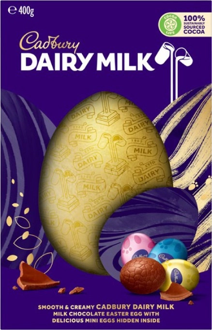 Cadbury Dairy Milk Chocolate Easter Eggs Gift Box 400g