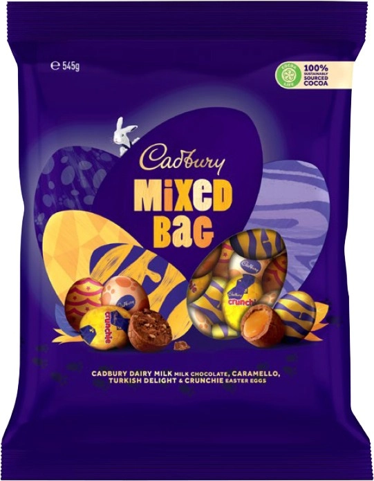 Cadbury Easter Eggs Mixed Bag 545g