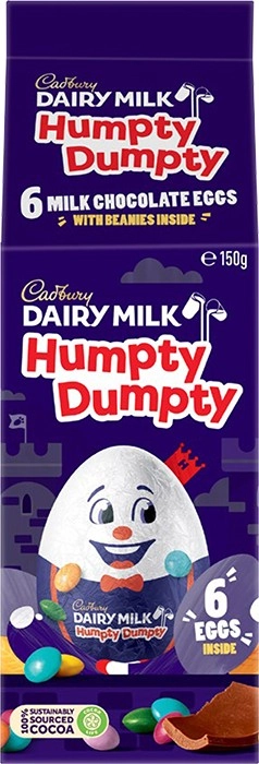 Cadbury Humpty Dumpty Easter Eggs Gift Box 150g