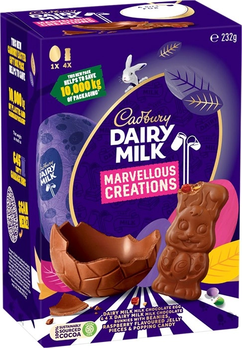 Cadbury Marvellous Creations Bunny Easter Gift Box 232g