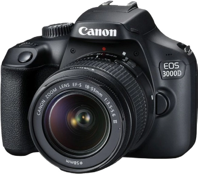 Canon EOS 3000D DSLR Camera^