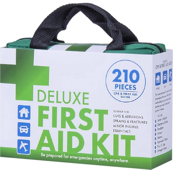 Clevinger 210-Piece Deluxe First Aid Kit