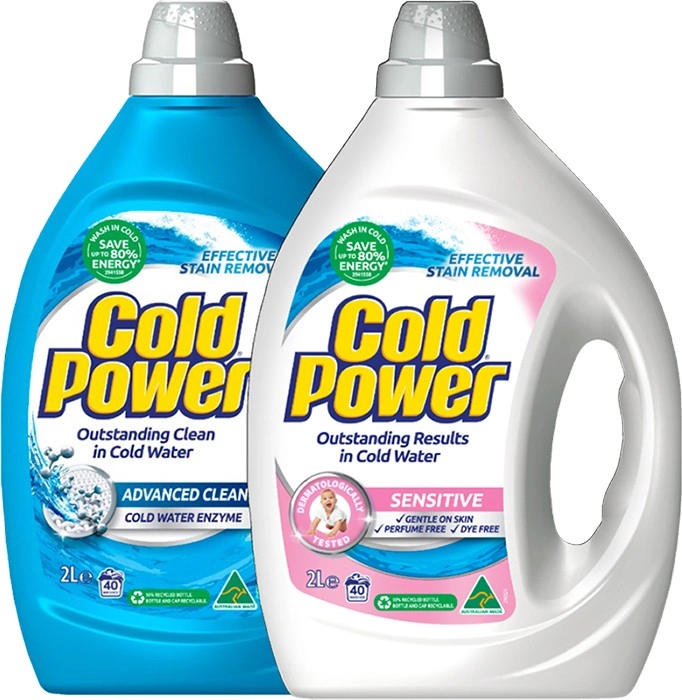 Cold Power Laundry Liquid 2-Litre