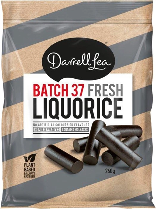 Darrell Lea Batch 37 Liquorice 260g