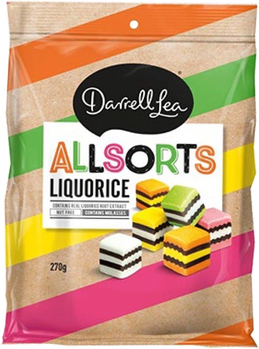 Darrell Lea Liquorice Allsorts 270g