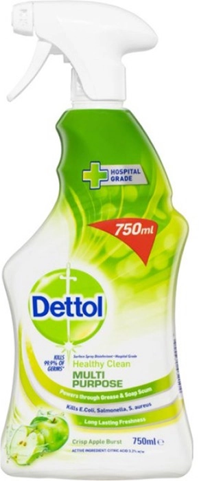 Dettol Multi-Purpose Surface Sprays 750ml^ - Crisp Apple