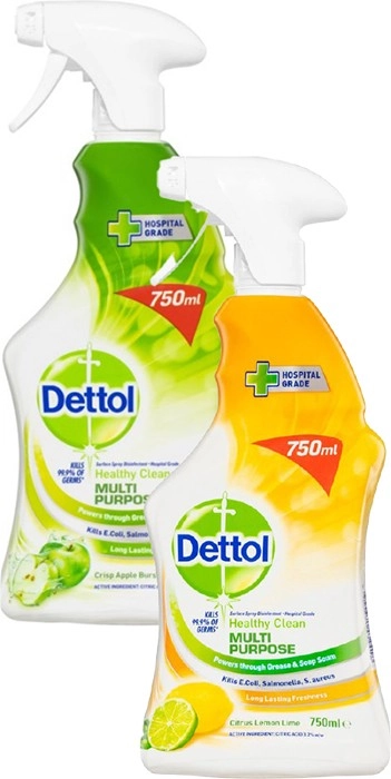 Dettol Multi-Purpose Surface Sprays 750ml^