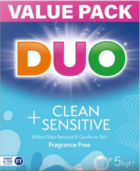 Duo Laundry Powder 5kg - Sensitive