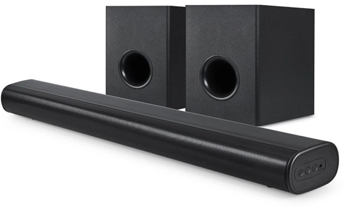 EKO 2.2 Channel Soundbar with 2 x Subwoofers