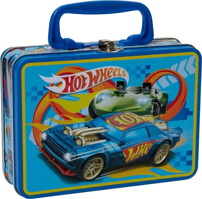 Hot Wheels Lunchbox Tin with Easter Eggs 85g