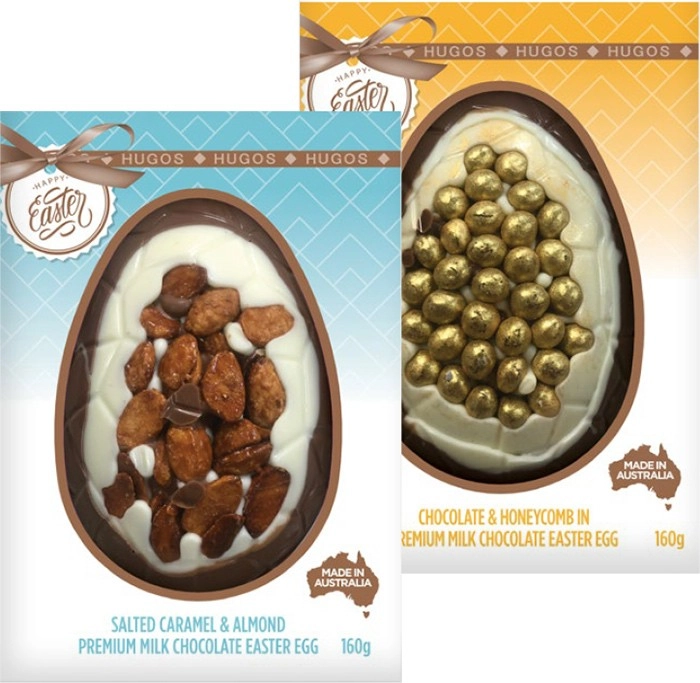 Hugos Assorted Easter Egg Gift Boxes 160g