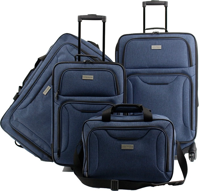 Jetstream 4-Piece Luggage Set - Blue