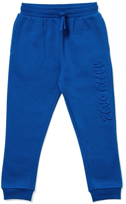 K-D Kids Embossed Trackpant - Bright Blue