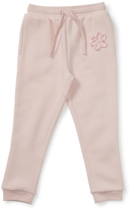 K-D Kids Embossed Trackpant - Light Pink