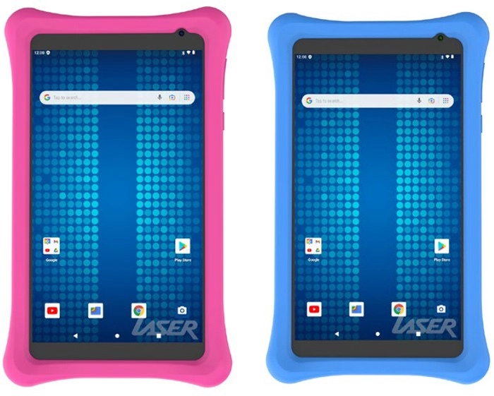 Laser 7-Inch IPS Tablet with Protective Pink or Blue Case