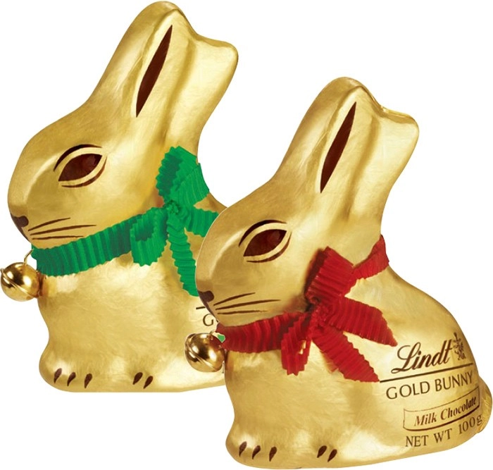 Lindt Assorted Chocolate Easter Bunnies 100g