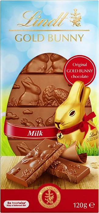 Lindt Gold Bunny Block Chocolate 120g