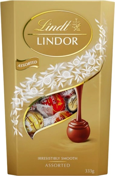 Lindt Lindor Assorted Cornet 333g