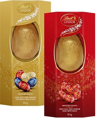 Lindt Lindor Assorted Easter Eggs Gift Boxes