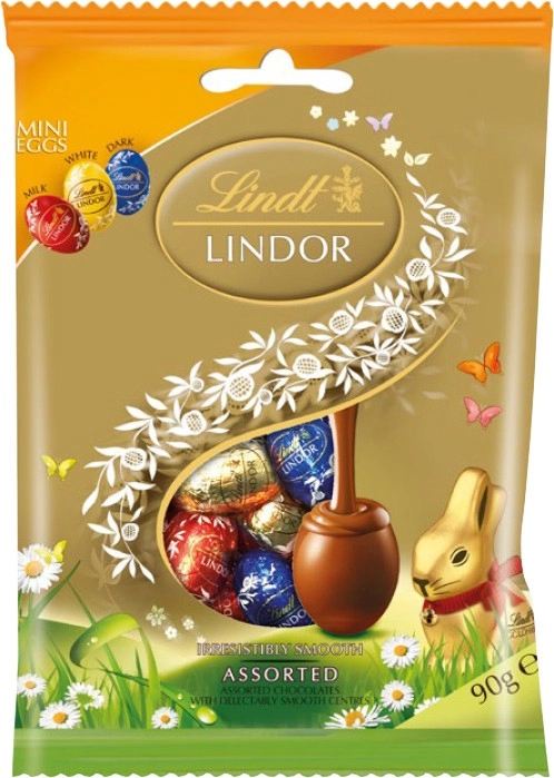 Lindt Lindor Assorted Mini Eggs 90g