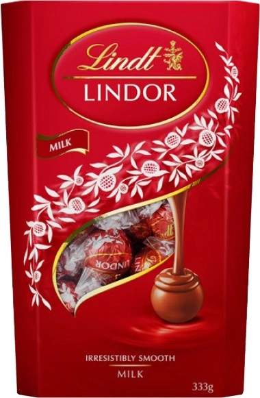 Lindt Lindor Milk Cornet 333g