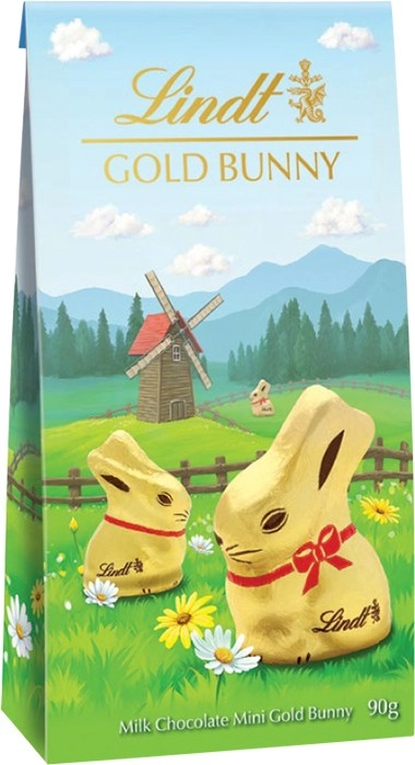 Lindt Mini Gold Bunny Pouch Bag 90g