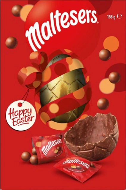 Maltesers Milk Chocolate Easter Egg Casket Gift Box 158g