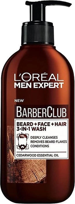 Men Expert BarberClub 3-in-1 Wash 200ml