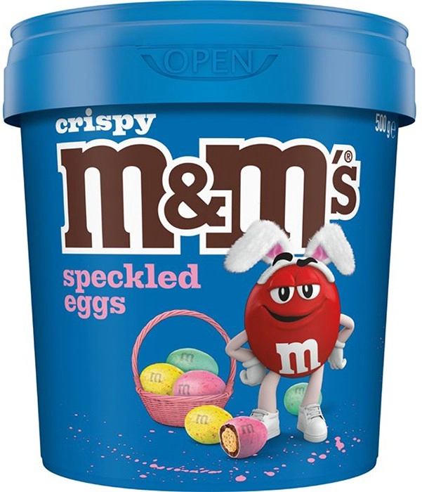 M&M’s Crispy Speckled Eggs Bucket 500g