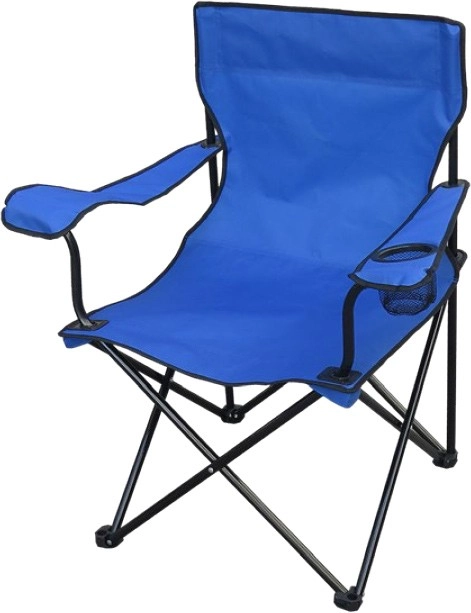 Nature’s Lodge Assorted Quad Folding Camping Chair - Blue