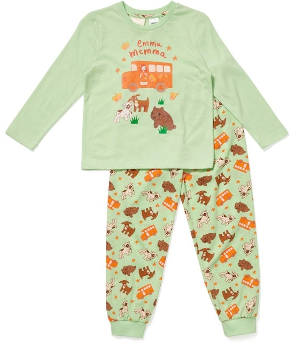 NEW Emma Memma Kids Long Sleeve Knit Pyjama Set