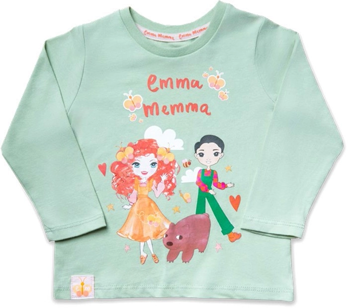 NEW Emma Memma Kids Long Sleeve Tee