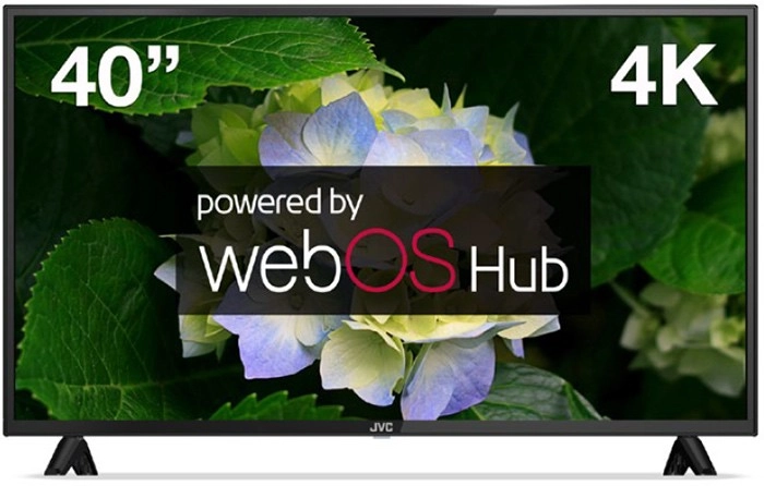 NEW JVC 40" UHD WebOS Hub TV