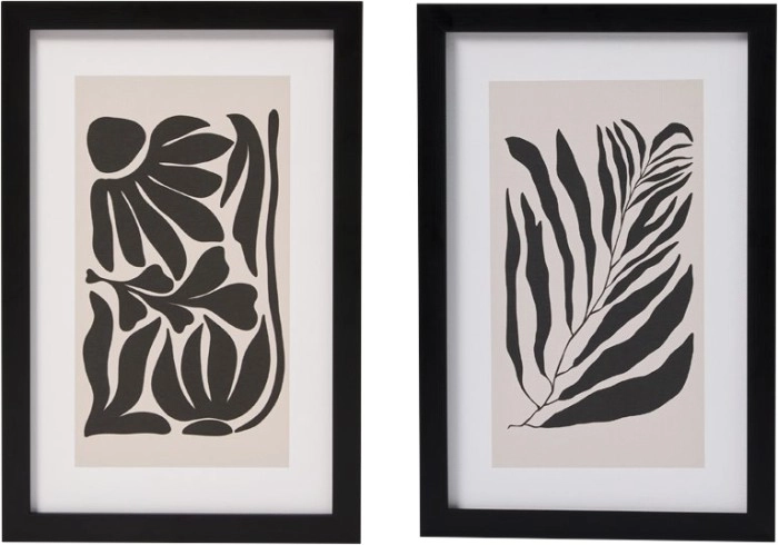 NEW Openook A4 Gallery Abstract Fern or Floral 20cm x 30cm