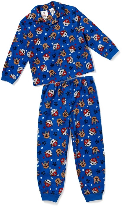 NEW PAW Patrol Kids Flannelette Pyjama Set - Blue