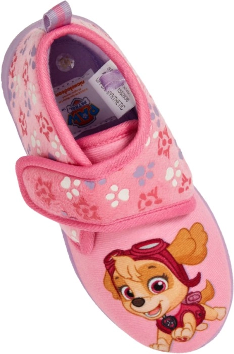 NEW PAW Patrol Kids Tab Slippers - Pink