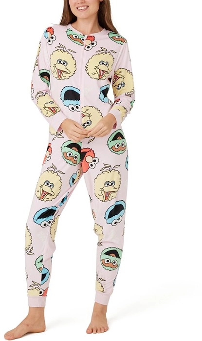 NEW Sesame Street Adults Onesie