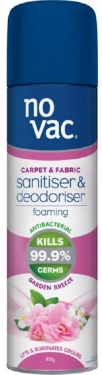 No Vac Foaming Carpet and Fabric Care - Garden Breeze