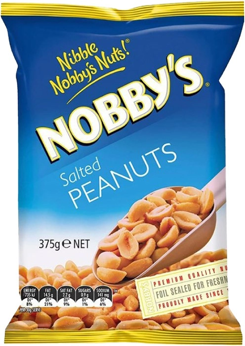 Nobby’s Salted Peanuts 375g