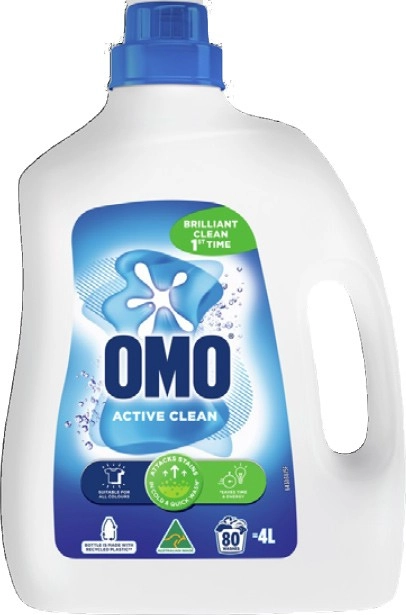 OMO Laundry Liquid 4-Litre - Active Clean